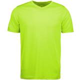 Grøn - V-udskæring - XXL Overdele ID Yes Active T-shirt M - Lime Green