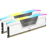 Belysning - DDR5 RAM Corsair Vengeance RGB White DDR5 6000MHz 32GB (CMH32GX5M2B6000C40W)
