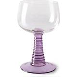 HKliving Opvaskemaskineegnede Glas HKliving Swirl Vinglas 35cl