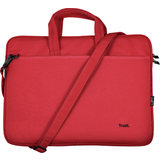 Rød Computertasker Trust Bologna Laptop Bag - Red