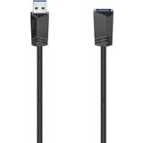 Hama 3,0 Kabler Hama USB A-USB A 3.0 M-F 1.5m