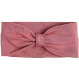 9-12M - Babyer Pandebånd Racing Kids Double layer Headband with Bow - Wild Rose (500020 -16)