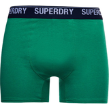 Superdry Elastan/Lycra/Spandex - Grøn Undertøj Superdry Organic Cotton Boxer 3-pack - Green