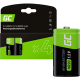 Batterier - D (LR20) - Genopladelige standardbatterier Batterier & Opladere Green Cell GR16 Compatible