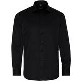 48 - Herre Skjorter Eterna Long Sleeve Shirt - Black