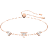 Swarovski Ortyx Bracelet - Rose Gold/Transparent