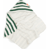 Done By Deer Babyhåndklæder Done By Deer Hooded Towel Stripes