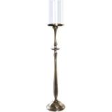 Guld Lanterner Dkd Home Decor Krystal Gylden Aluminium (13 x 13 x 71 cm) Lanterne