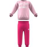 M - Pink Tracksuits adidas Infant Essentials Sweatshirt and Pants - Clear Pink (HM6601)