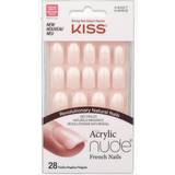 Kunstige negle & Neglepynt Kiss Salon Acrylic Nude French Nails 28-pack