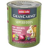 animonda GranCarno Adult Superfoods 6 800 spinat, hindbær
