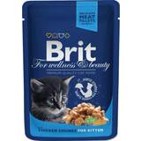 Brit Premium Kæledyr Brit Premium Cat Pouch Kitten Chicken 100g