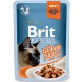 Brit Premium Kæledyr Brit Premium Cat Delicate Fillets in Gravy with Turkey 85g