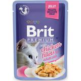 Brit Premium Kæledyr Brit Premium Cat Delicate Fillets in Jelly Chicken 85g