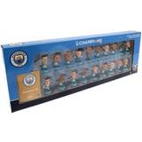 Figurer Manchester City FC Champions SoccerStarz Football Figurine (Pack of 18) (One Size) (Multicoloured)