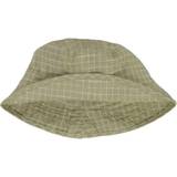Ternede Solhatte Wheat Bully hat - green check