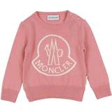 Kashmir - Piger Overdele Moncler Branded Knitted Sweater - Pink