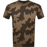 Hugo Boss Dame T-shirts & Toppe HUGO BOSS Relaxed-fit T-shirt in cotton with camouflage print