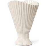Hvid - Sten Brugskunst Ferm Living Fountain Vase 30.5cm