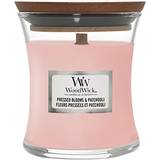 Woodwick Pressed Blooms and Patchouli Duftlys 85g
