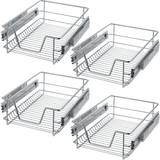tectake 4 Sliding wire with drawer slides 37 cm