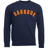Barbour Blå Tøj Barbour Logo Crew Neck Sweat
