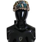 Dolce & Gabbana Dame Hatte Dolce & Gabbana DG Leopard Sequin Sicily Applique Baseball Hat