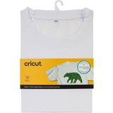 Akvarelpapir Cricut infusible ink Mens hvid t-shirt (M)