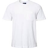 Eton T-shirts & Toppe Eton Terry Tshirt Mand Kortærmede T-shirts Regular Fit Ensfarvet hos Magasin