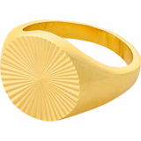 Ringe Pernille Corydon Ocean Star Signet Ring - Gold