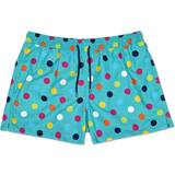Grøn - L - Polyamid Badetøj Happy Socks Big Dot Swim Shorts