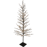 Sort Juletræer Veli Line Light Black Juletræ 150cm