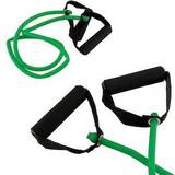 Trænings elastik grøn Toorx træningselastik med håndtag Medium