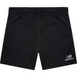 New Balance Bukser & Shorts New Balance Unisex Sorte shorts med logo