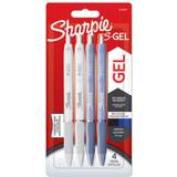 White gel pen Sharpie 2x2 S-Gel Frost Blue Pearl White 0,7 mm blue black