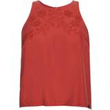 Superdry Dame T-shirts & Toppe Superdry Womens Embroidered Cami Top