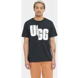 UGG Overdele UGG Oversized Logo Chopd Tee for Men in Black