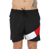 Multifarvet - S Badebukser Tommy Hilfiger Logo Waistband Mid Length Swim Shorts PRIMARY
