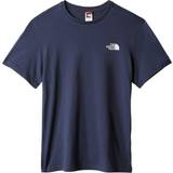Blå - Jersey Overdele The North Face Simple Dome T-shirt - Summit Navy