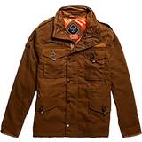 Superdry S Overtøj Superdry Mens Waxed Field Jacket Cotton