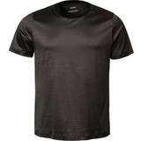 Eton Herre T-shirts & Toppe Eton Terry Tshirt Mand Kortærmede T-shirts Regular Fit Ensfarvet hos Magasin Dark