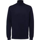 Selected Grøn - L Sweatere Selected Pullover 'Berg'