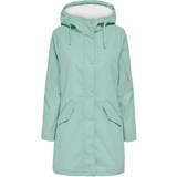 Only Gul - Oversized Tøj Only Tawny Olive TEDDY ONLSALLY RAINCOAT 15206116 fra