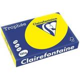 Clairefontaine Farvet papir Trophée, A4, 120g, solgul 1292, pakke a 250 ark