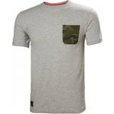 Camouflage - Elastan/Lycra/Spandex Overdele Helly Hansen Workwear Kensington T-Shirt Melange Colour