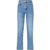Selected Dame Jeans Selected Straight Fit Jeans Kvinder