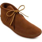 Minnetonka Brun Sko Minnetonka Men's Classic Fringe Softsole Ankle Boots Men's Shoes
