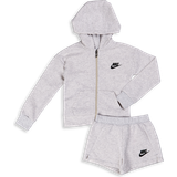 XXS Tracksuits Børnetøj Nike Girl's Sportswear Full Zip Summer Set Pre School (318587683062)