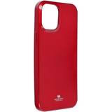 Goospery Covers Goospery Mercury Mercury Jelly Case iPhone 12 Pro Max 6.7 red/red