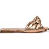 Santoni Sko Santoni Leather slide sandal with knot